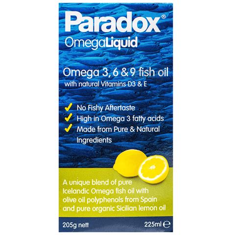 paradox omega liquid 225ml